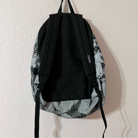 Jansport Backpack Black Nature Print - Picture 2 of 5